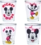 Picture of Disney Mickey Mouse Classic Text 4 Pack Mini Shot Glass Set 1.5 Ounces