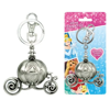 Picture of Disney Cinderella Carriage Pewter Key Ring Collectible Silver