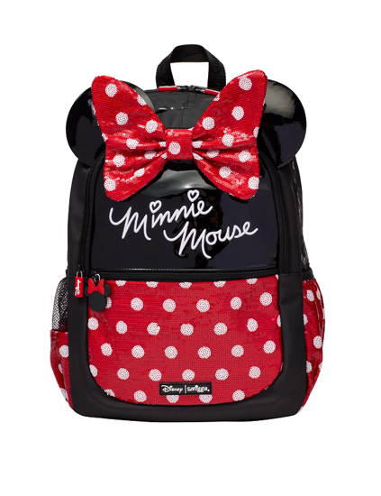 Picture of Disney Minnie Mouse Red Bow Polka Dot Kids School Backpack