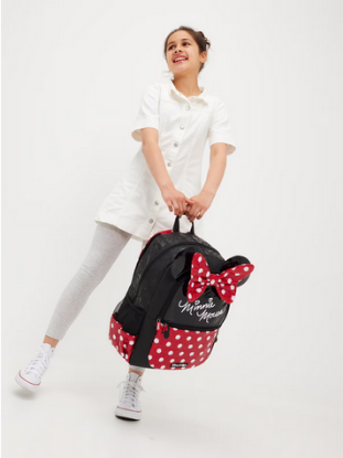 Picture of Disney Minnie Mouse Red Bow Polka Dot Kids School Backpack