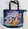 Picture of Disney Mickey and Friends Blue Zippered Shoulder Tote Reusable Bag