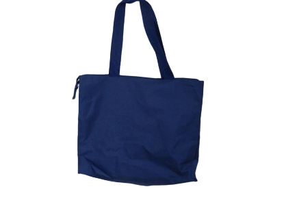 Picture of Disney Mickey and Friends Blue Zippered Shoulder Tote Reusable Bag