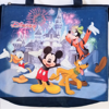 Picture of Disney Mickey and Friends Blue Zippered Shoulder Tote Reusable Bag