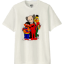 Picture of Kaws Uniqlo Sesame Street T Shirt Size 2XL White