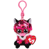 Picture of TY Flippables Jewel The Fox Sequin Bag Clip 4 Inch