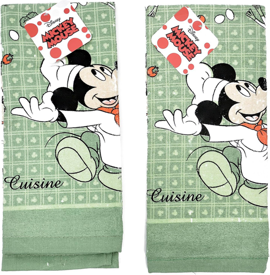 Picture of Disney Mickey Cuisine Set Of 2 Kitchen Towel