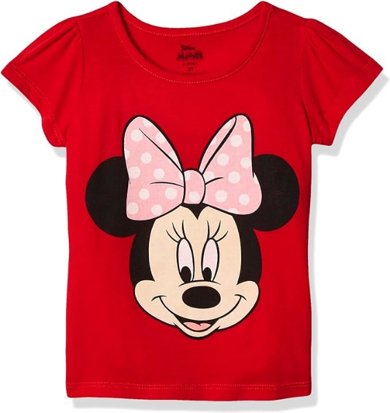 Picture of Disney Minnie Mouse Red Graphic Toddler Tee 3T