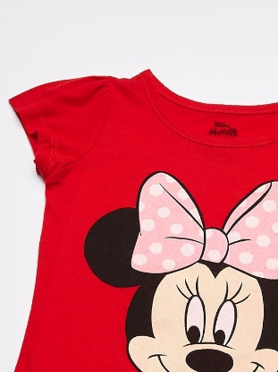 Picture of Disney Minnie Mouse Red Graphic Toddler Tee 3T