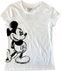 Picture of Disney Women Fashion T Shirt Bold Mickey White Medium