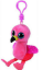 Picture of TY Beanie Boos Flamingo Gilda Bag Clip 4 Inch