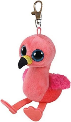 Picture of TY Beanie Boos Flamingo Gilda Bag Clip 4 Inch