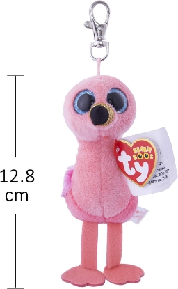 Picture of TY Beanie Boos Flamingo Gilda Bag Clip 4 Inch