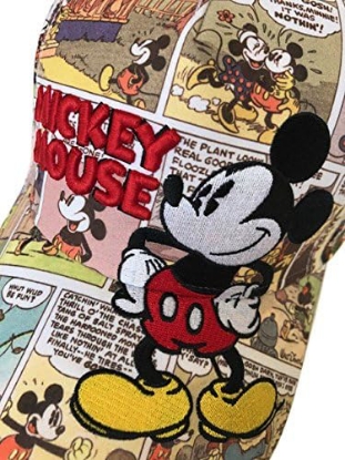 Picture of Disney Mickey Mouse Comic Book Print Snapback Baseball Hat