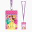 Picture of Disney Princess Ariel Belle Aurora Pink Cruise Lanyard with Detachable Card Holder
