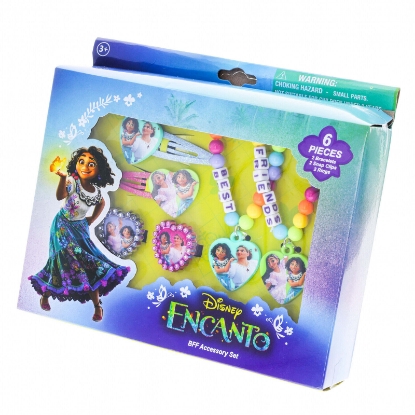 Picture of Disney Encanto 6pc Girls BFF Jewelry Accessories Set Dress Up Kids Ages 3 and Up