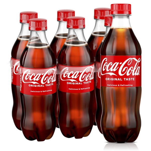 Picture of Coca-Cola Soda Soft Drink 16.9 fl oz 6 Pack