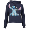 Picture of Disney Lilo & Stitch Just Chillin' Juniors Crop Hoodie X-Large