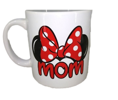 Picture of Disney Minnie Mom Fan Jumbo 20oz Mug White