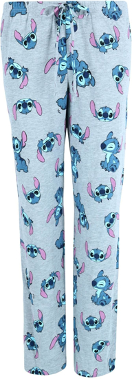 Picture of Disney Stitch Womens Long Pajama Lounge Pant Large