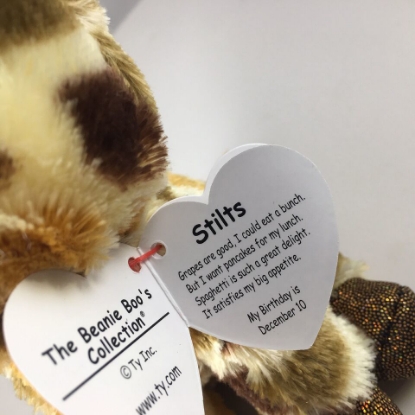 Picture of Ty Beanie Boos Stilts Tan Spotted Giraffe Small 15cm