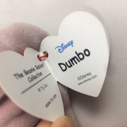 Picture of TY Beanie Babies Disney Dumbo the Elephant Plastic Key Clip Plush 5 inch