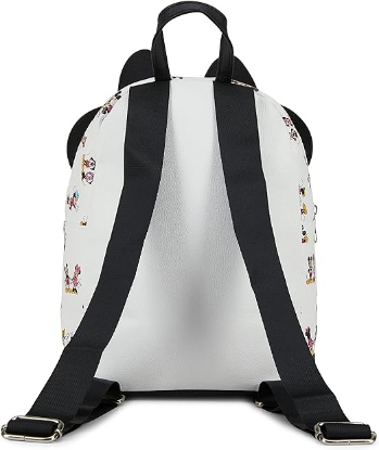 Picture of Disney Minnie Patent Bow 10 Inch Deluxe Backpack with 1 Front Pocket