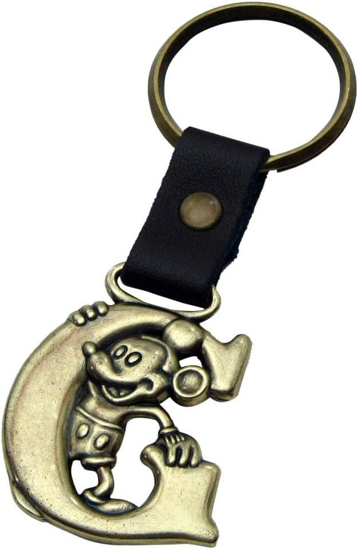 Picture of Disney Mickey Mouse Letter G Brass Key Chain