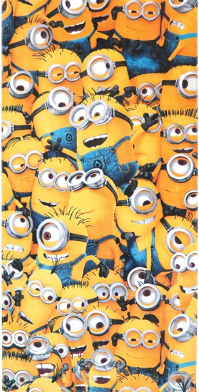 Picture of Disney Despicable Me Bunch of Minions Mingling Beach Towel 28" X 58"