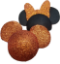 Picture of Disney Rose Gold Mickey and Rose Gold Minnie Antenna Topper