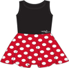 Picture of Disney Minnie Mouse Youth's Polka Dot Tank Dress Medium