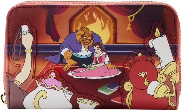 Picture of Disney Beauty and The Beast Fireplace Scene Hand Purse