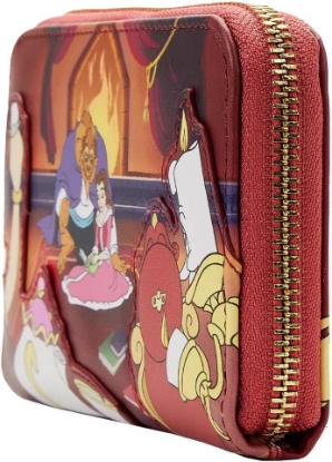 Picture of Disney Beauty and The Beast Fireplace Scene Hand Purse