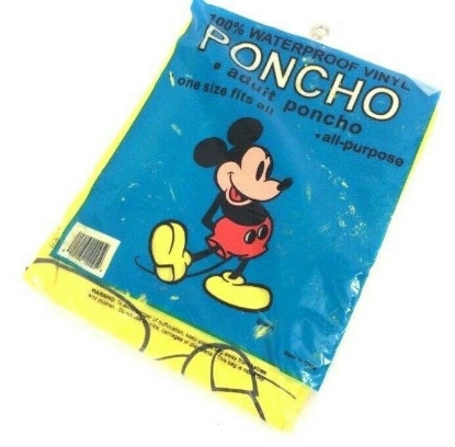 Picture of Disney Youth Hello Mickey Rain Poncho