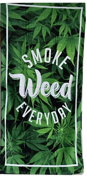Picture of Smoke Weed Everyday Beach Towel