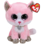 Picture of Ty Beanie Boos Fiona Pink Cat Plush Medium