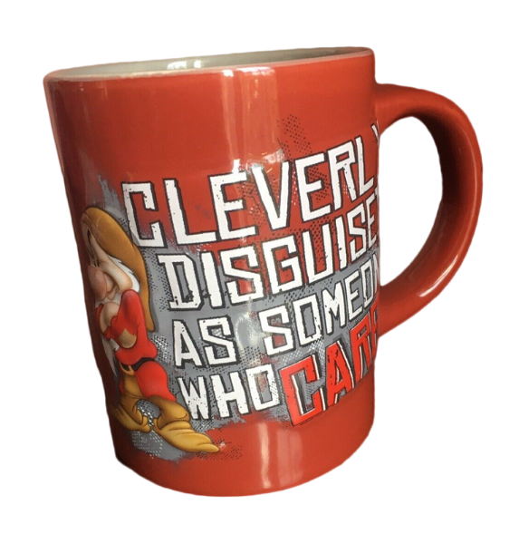 Picture of Disney  Grumpy Mug Cleverly Disguised as Someone Who Cares