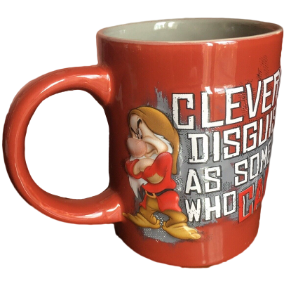 Picture of Disney  Grumpy Mug Cleverly Disguised as Someone Who Cares