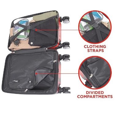 Picture of Disney Mickey Mouse Ful Concept One Hardside Luggage