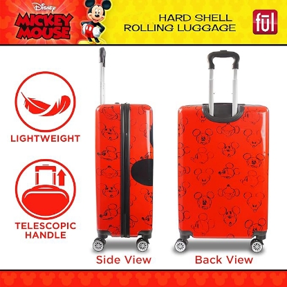 Picture of Disney Mickey Mouse Ful Concept One Hardside Luggage