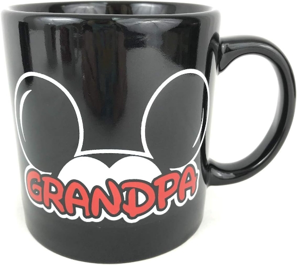 Picture of Disney Mickey Grandpa Fan Jumbo Mug Black No Namedrop mug