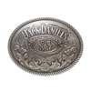 Picture of Jack Daniels Silver Oval Belt Buckle Silver
