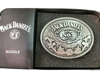 Picture of Jack Daniels Silver Oval Belt Buckle Silver