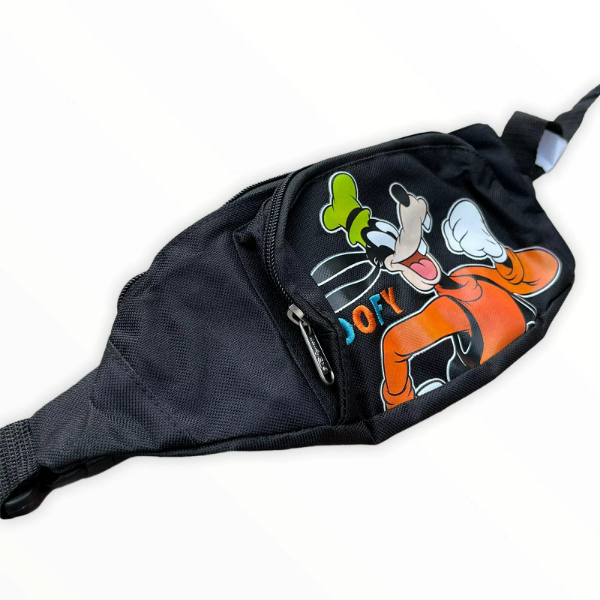 Picture of Disney Goofy Black Belt Bag Fanny Pack Belly Bag