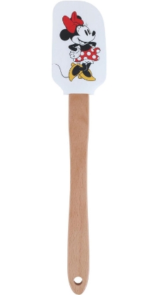 Picture of Disney Minnie Mouse Classic Design Silicone Spatula with Wooden Cable