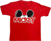 Picture of Disney Mickey Mouse Matching Family Youth Shirt Medium Red