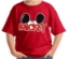 Picture of Disney Mickey Mouse Matching Family Youth Shirt Medium Red