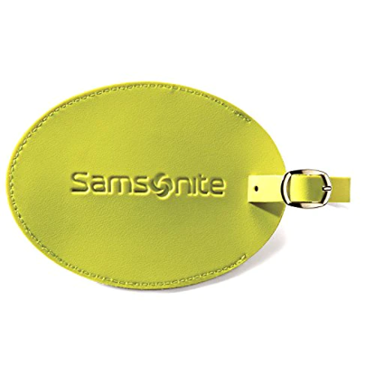 Picture of Samsonite Large Vinyl Id Tag Vivid Green