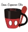 Picture of Disney Mickey Signature Shorts Espresso Cup with Spoon