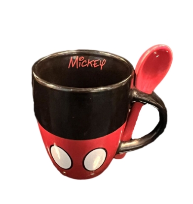 Picture of Disney Mickey Signature Shorts Espresso Cup with Spoon