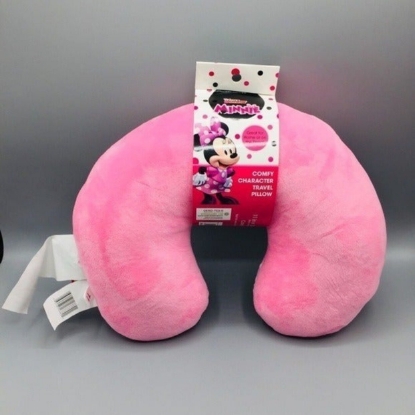 Picture of Disney Junior  Pretty Minnie Travel Pillow Pink